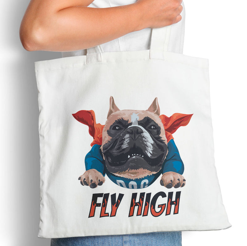 Dog Fly High - Tote Bag