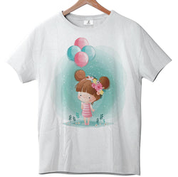 Girl With Balloon - Tee