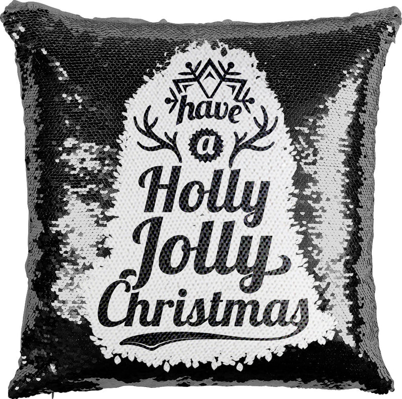 Holly Jolly Christmas with Reversible Sequins