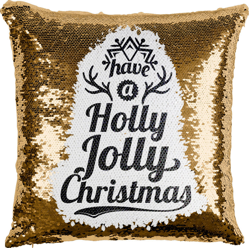 Holly Jolly Christmas with Reversible Sequins