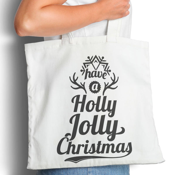 Holly Jolly Christmas - Tote Bag