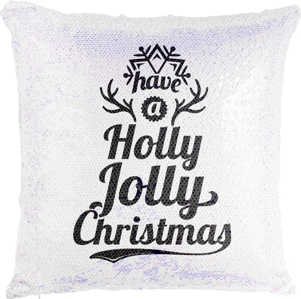 Holly Jolly Christmas with Reversible Sequins