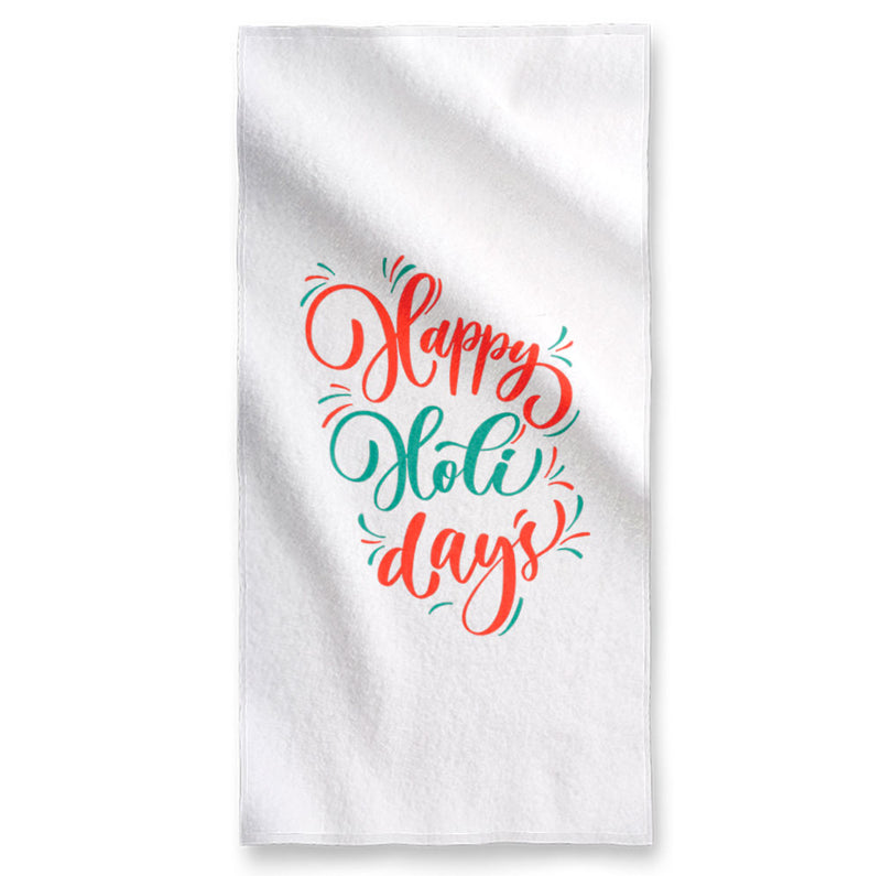 Happy Holidays - Towel