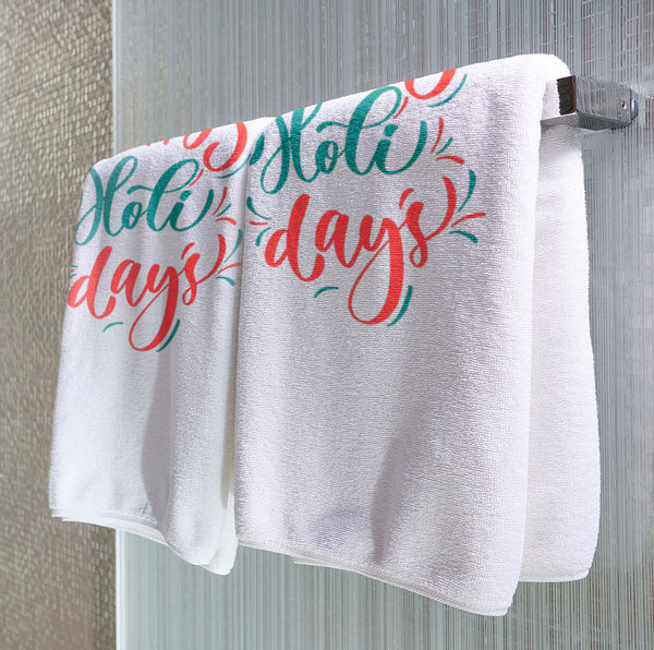 Happy Holidays - Towel