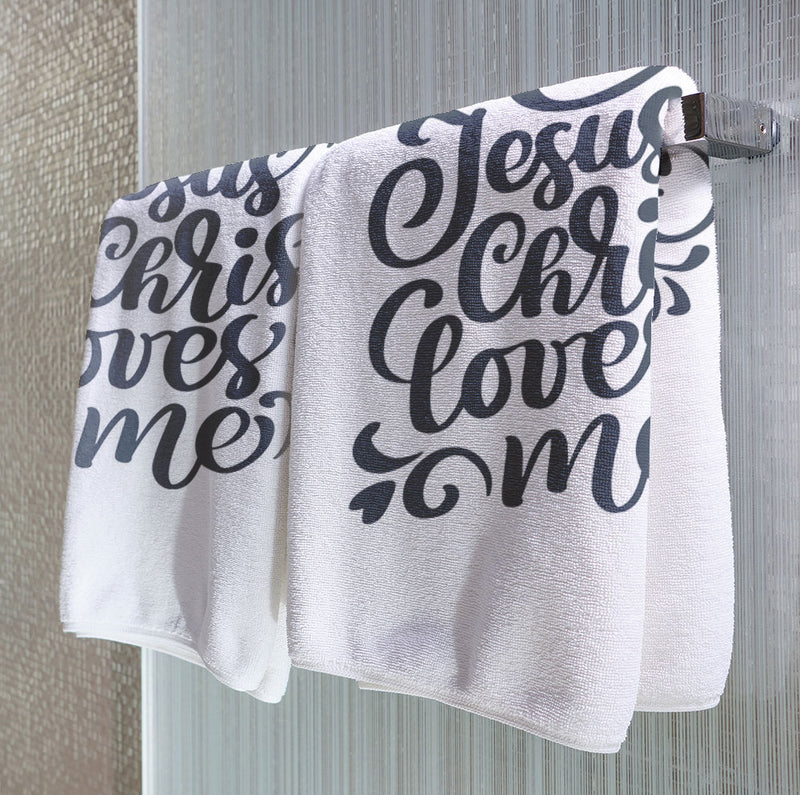 Jesus Loves Me - Towel