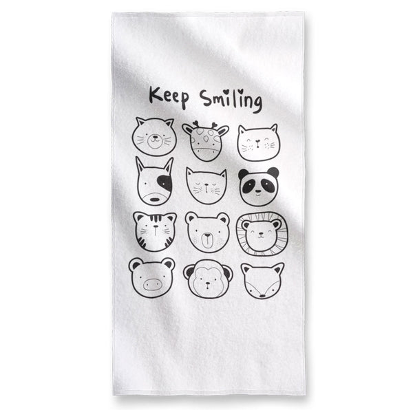 Keep Smiling - Towel