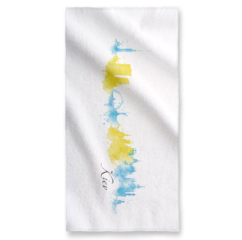 Kiev Watercolor - Towel