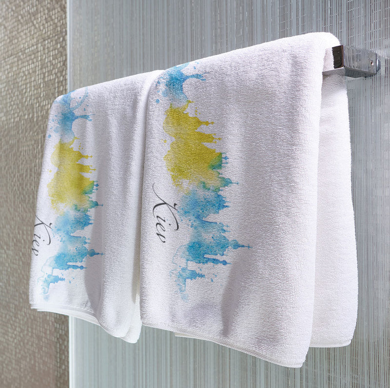 Kiev Watercolor - Towel