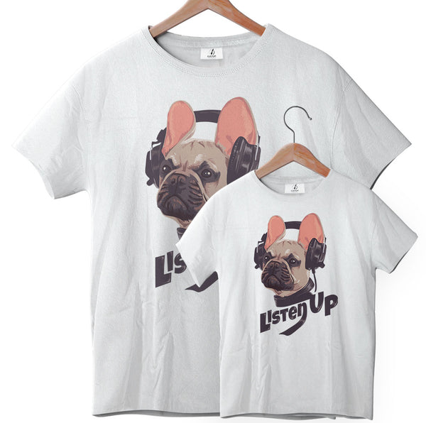 Listen Up Pup - Tee