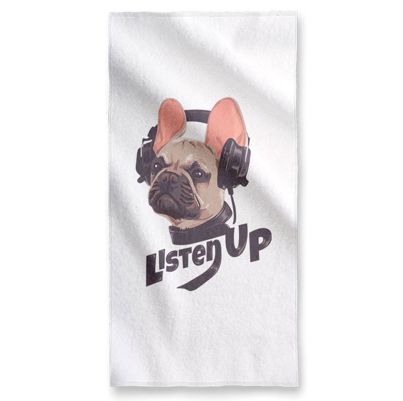 Listen Up Pup - Towel