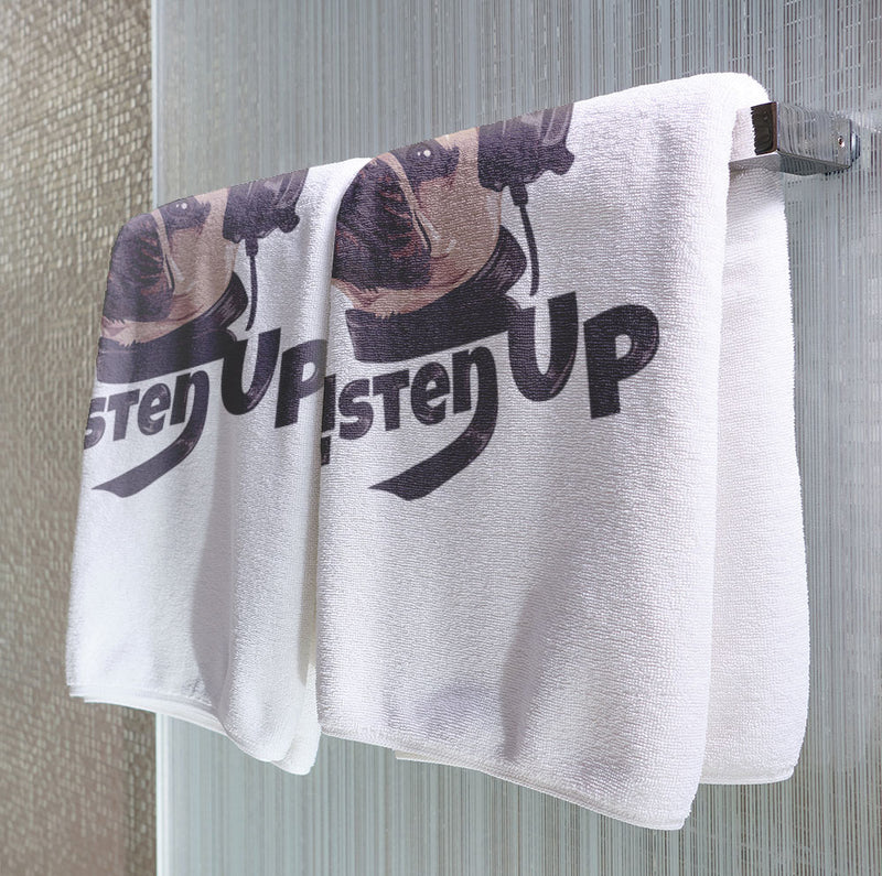 Listen Up Pup - Towel