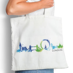 London Watercolor - Tote Bag