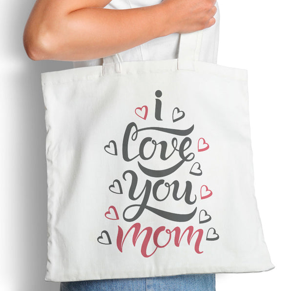 Love You Mom - Tote Bag