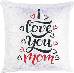 Love You Mom with Reversible Sequins