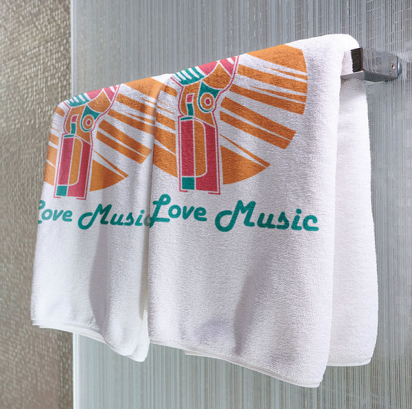 Retro Microphone - Towel