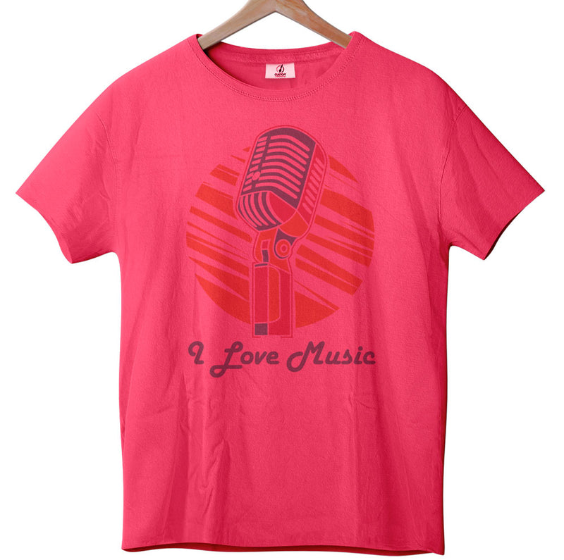 Retro Microphone - Tee