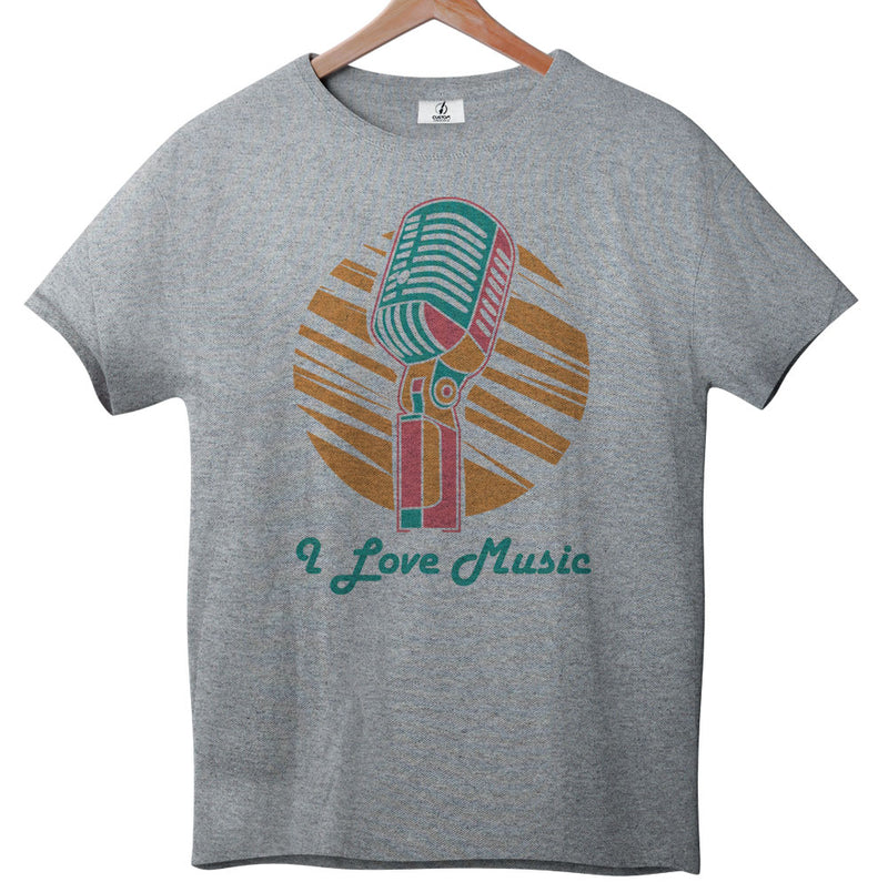 Retro Microphone - Tee