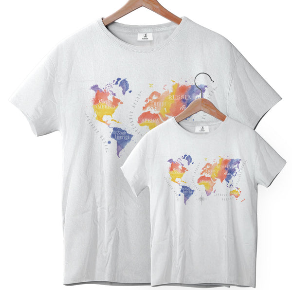 World Map - Tee