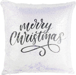 Merry Christmas with reversible Sequins