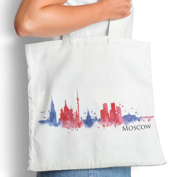 Moscow Watercolor - Tote Bag