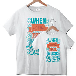 Music Speaks - Tee