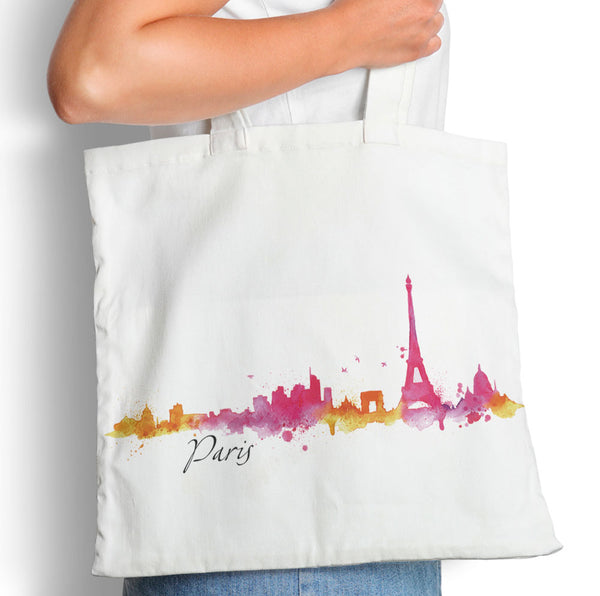 Paris Watercolor - Tote Bag