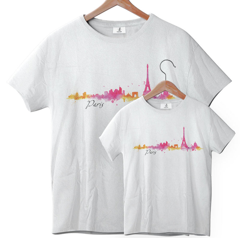 Paris Watercolor - Tee