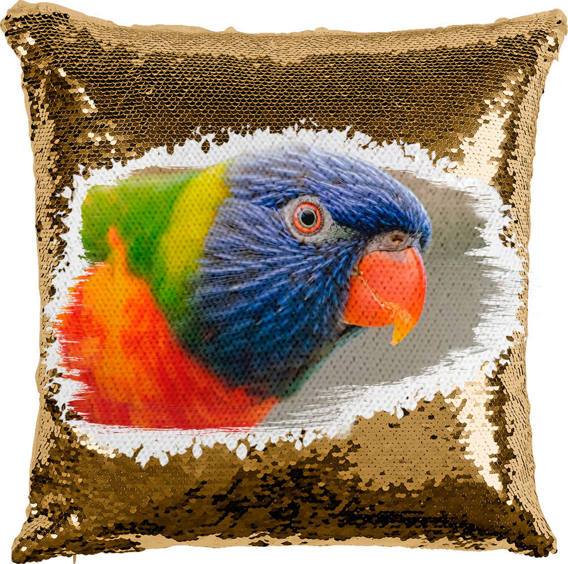 Parrot with Reversible Sequins