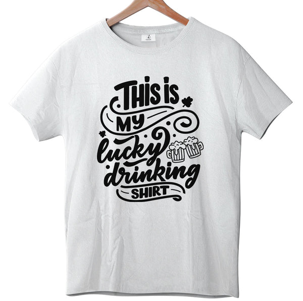 This Is My Lucky Drinking Shirt - Tee