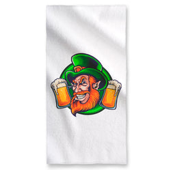 Smiling St Patrick - Towel