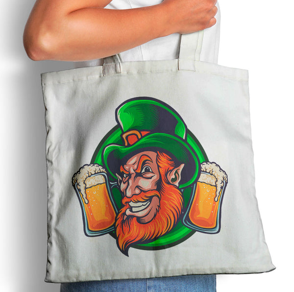 Smiling St Patrick - Tote Bag