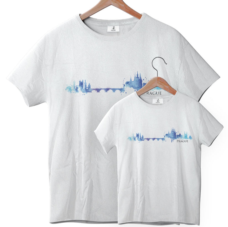 Prague Watercolor - Tee