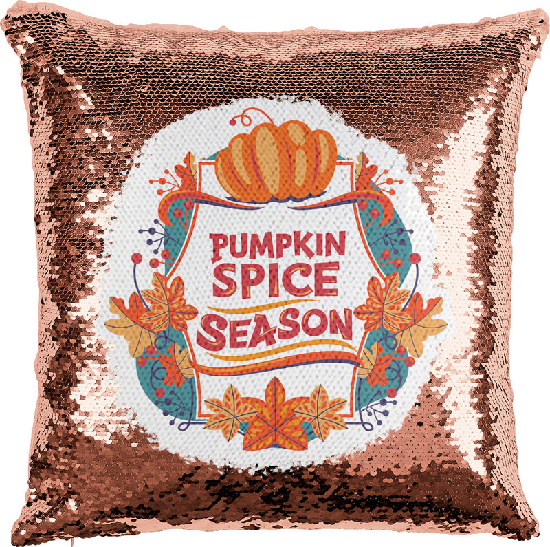 Pumpkin Spice with Reversible Sequins