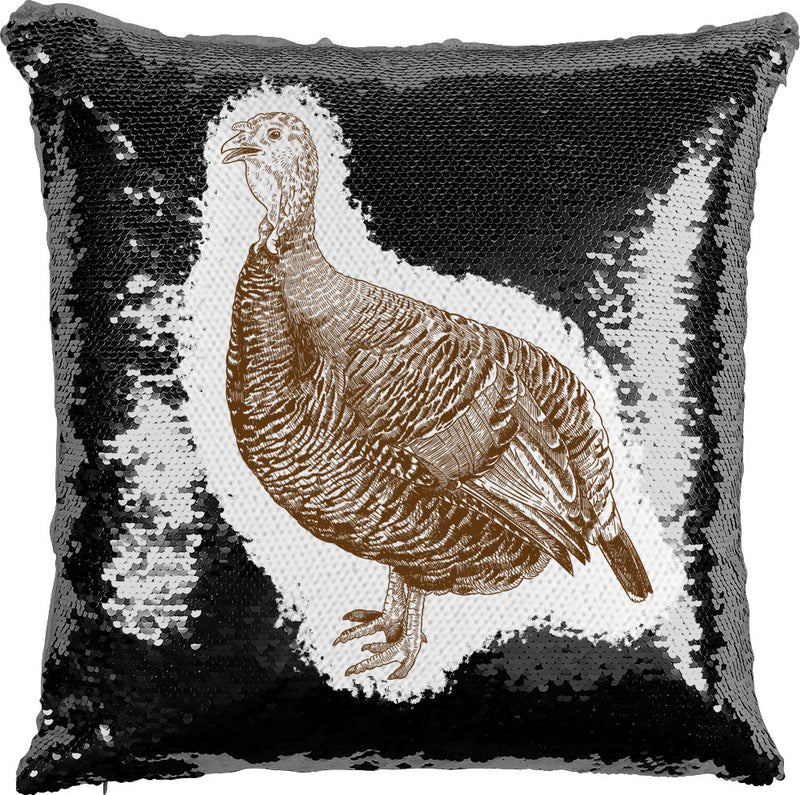 Turkey with Reversible Sequins