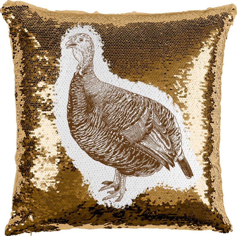 Turkey with Reversible Sequins