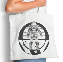 Retro Astronaut - Tote Bag