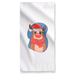 Red Nosed Deer - Towel