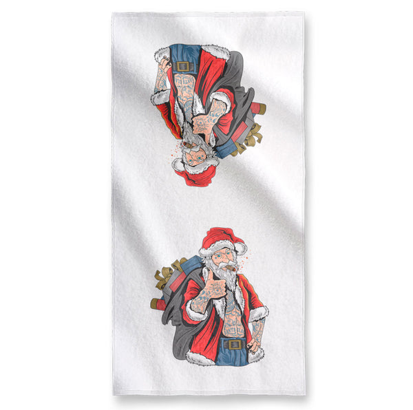 Fit Punk Santa - Towel