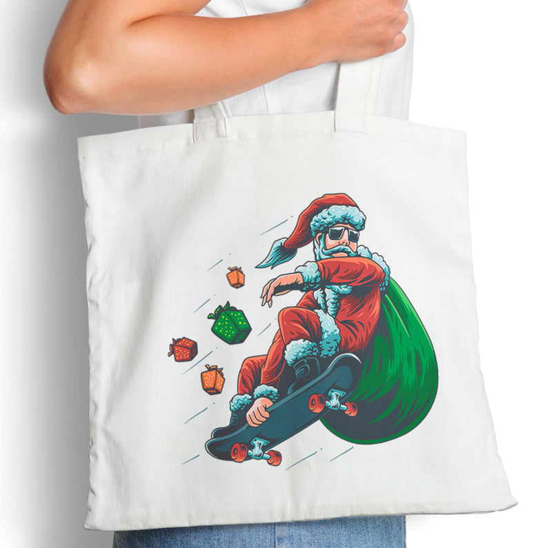 Skater Santa - Tote Bag