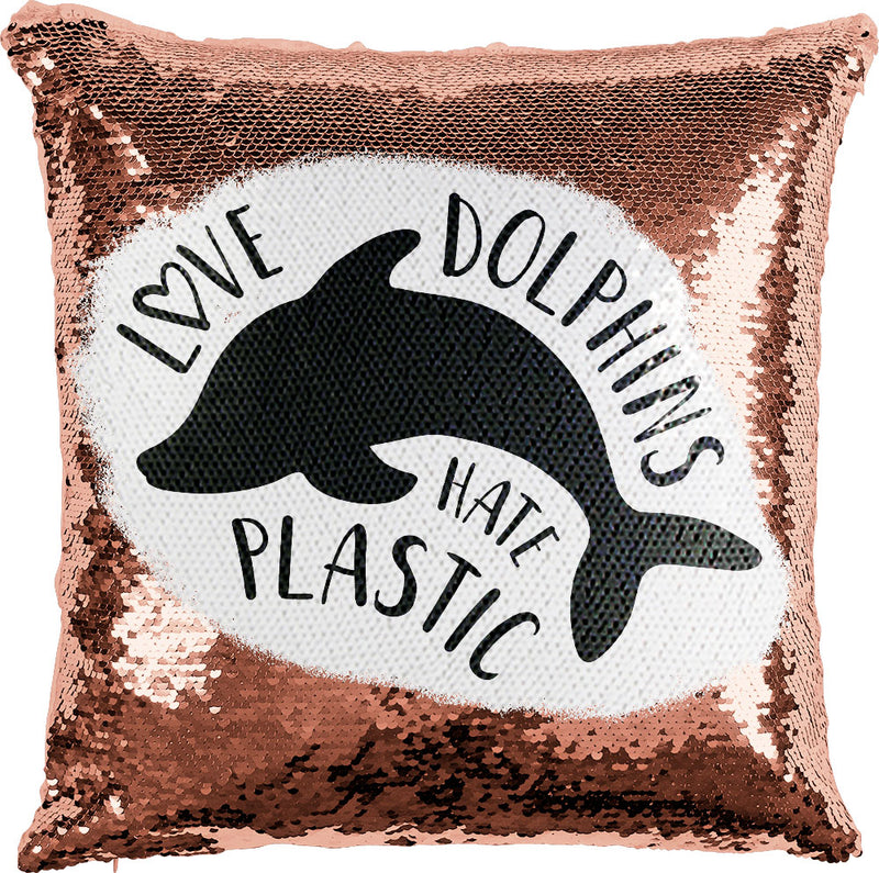 Save the Dolphins with Reversible Sequins