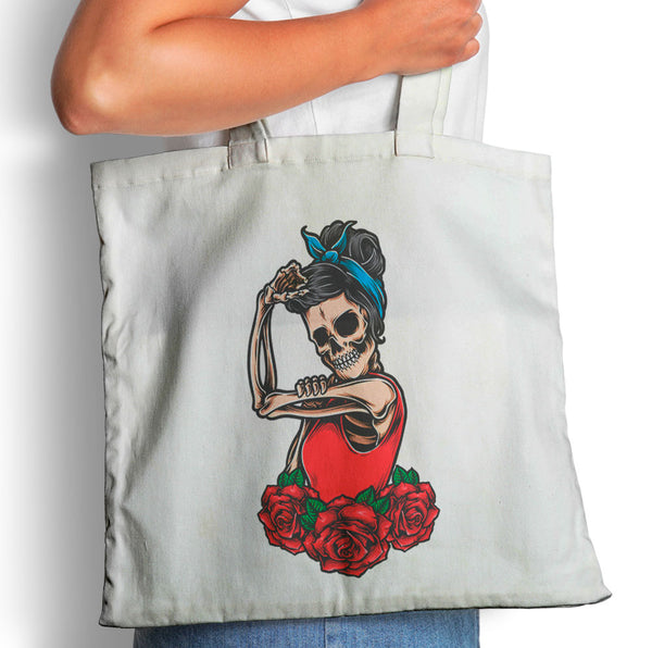 Skeleton girl - Tote Bag