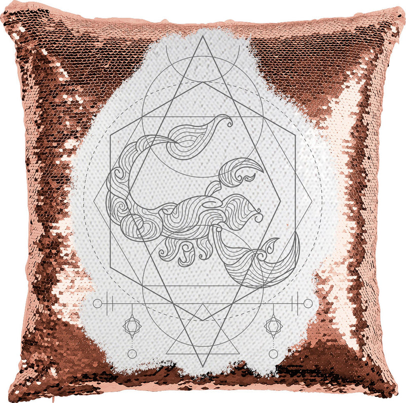 Scorpio with Reversible Sequins