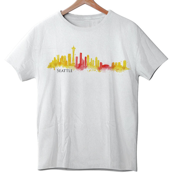 Seattle Watercolor - Tee