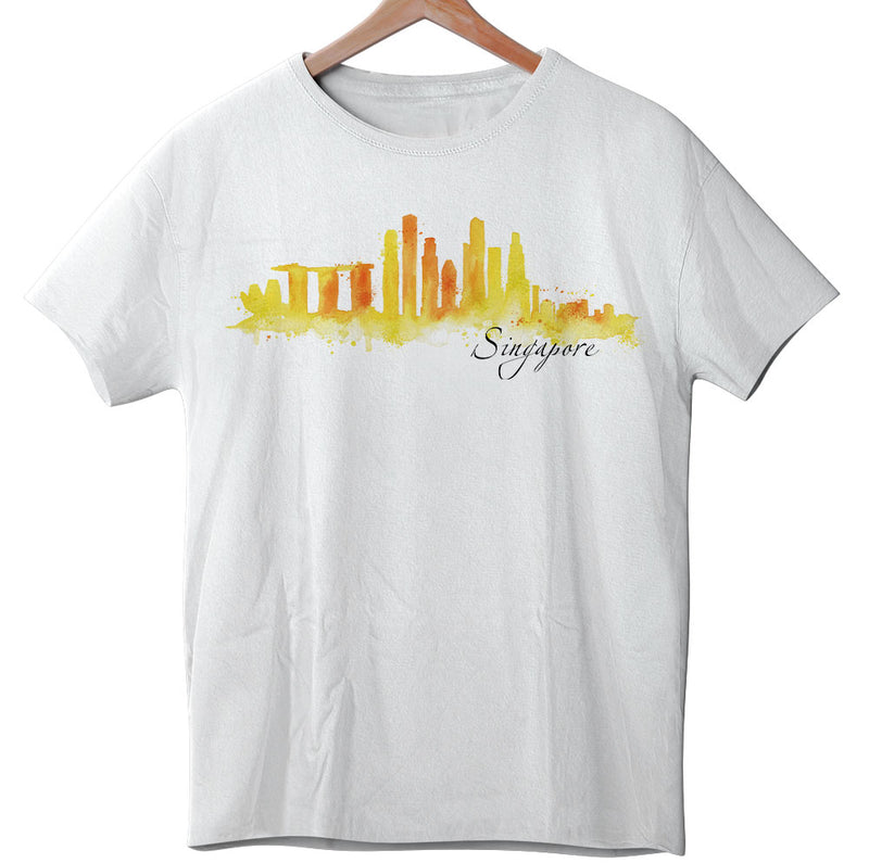 Singapore Watercolor - Tee