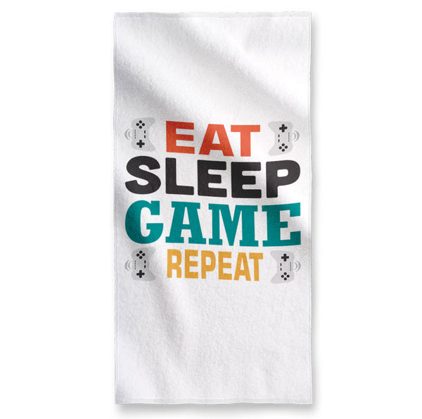 Eat, Sleep, Game - Towel