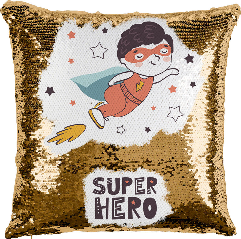 Super Hero with Reversible Sequins