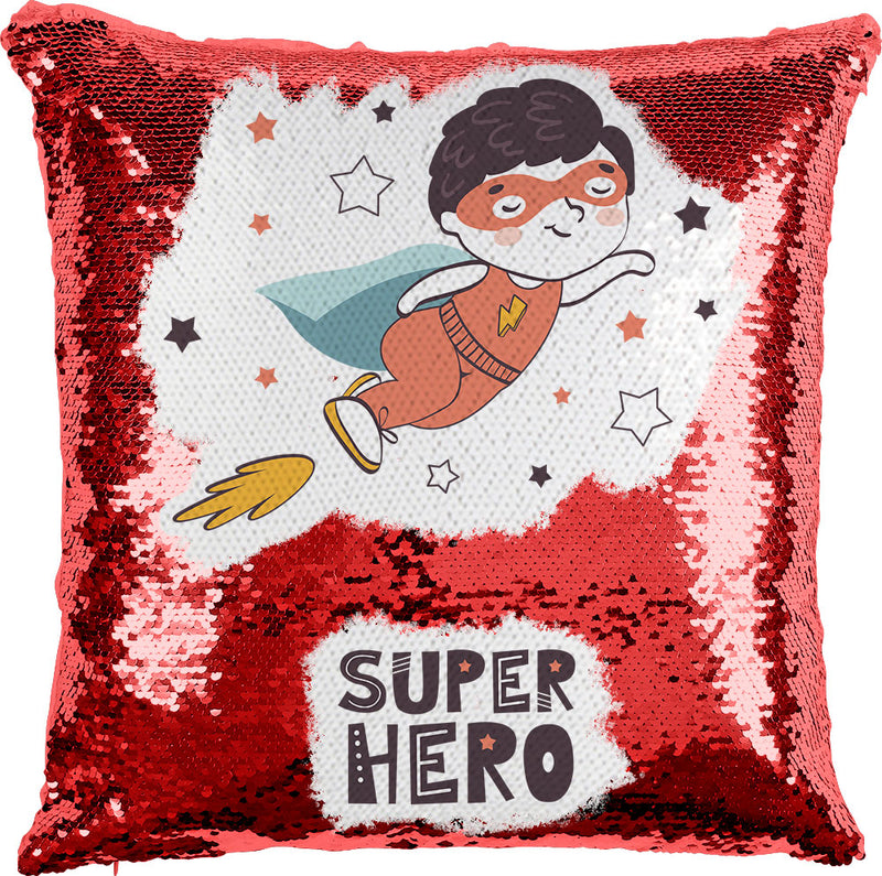 Super Hero with Reversible Sequins