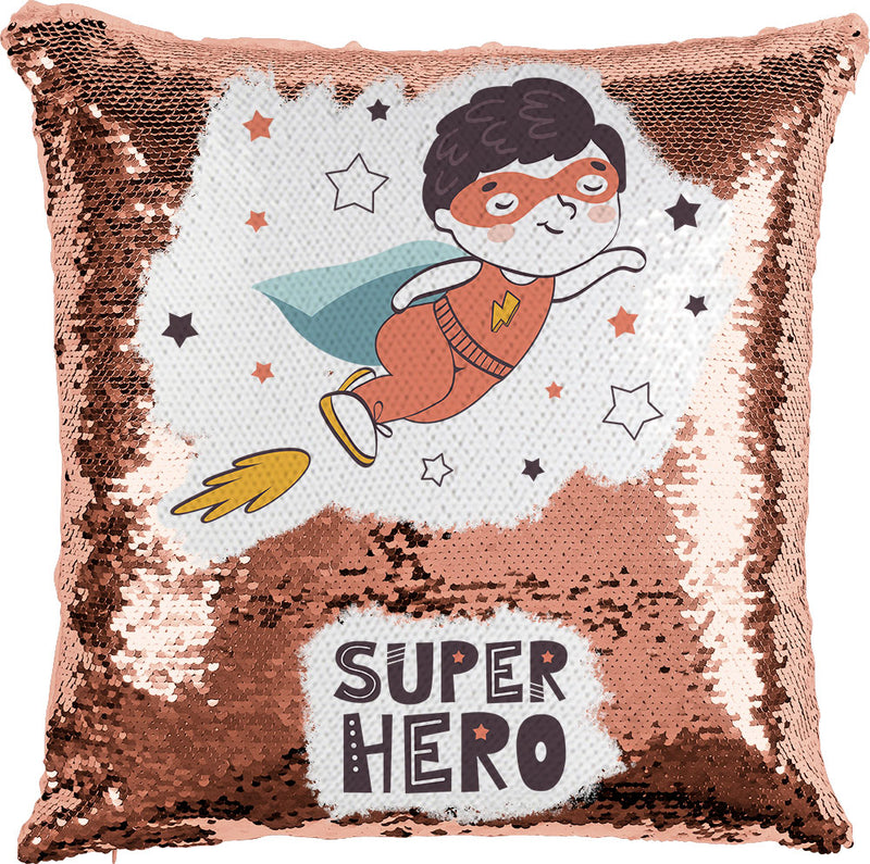 Super Hero with Reversible Sequins