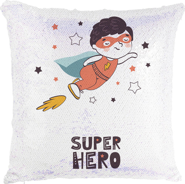 Super Hero with Reversible Sequins