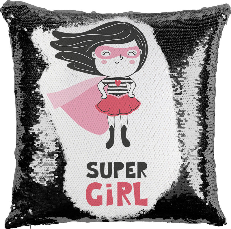 Super Girl with Reversible Sequins